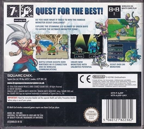Dragon Quest Monster Joker - Nintendo DS (A Grade) (Genbrug)